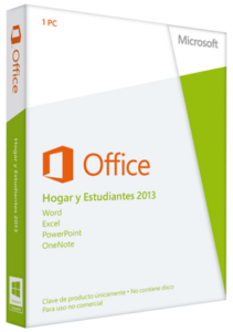 Microsoft Office Hogar y Estudiantes 2013